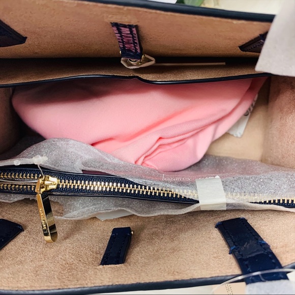 #bagsavenue FAST SHIPPING Kate spade Sam floral spade medium satchel NWT - Picture 11 of 11